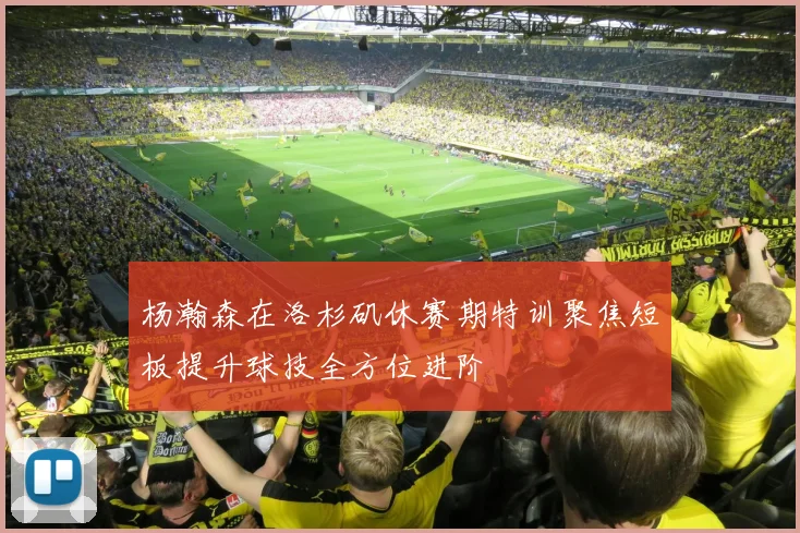 杨瀚森在洛杉矶休赛期特训聚焦短板提升球技全方位进阶
